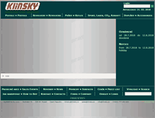Tablet Screenshot of klinsky.cz
